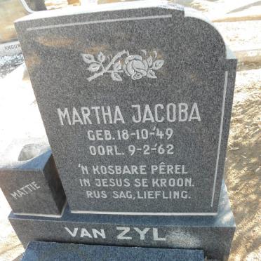 ZYL Martha Jacoba, van 1949-1962