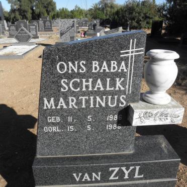 ZYL Schalk Martinus, van 1986-1986