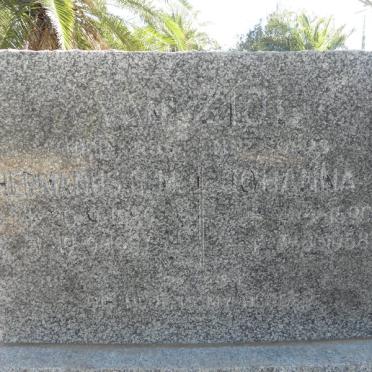 ZIJL Hermanus van 1889-1957 &amp; Johanna F. 1890-1958