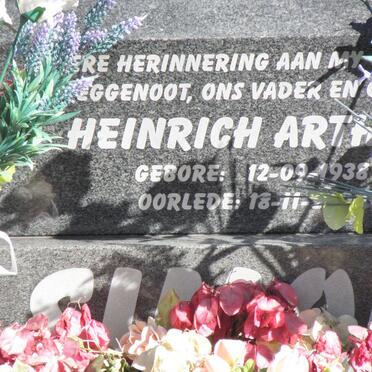 ? Heinrich Arthur 1938-2000
