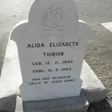 THIRION Alida Elizabeth 1940-1943