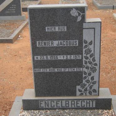 ENGELBRECHT Renier Jacobus 1955-1971
