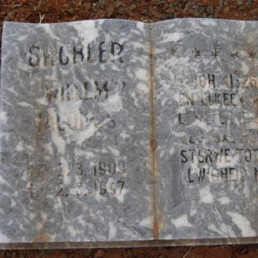 GROBLER Willem Jacobus 1903-1997