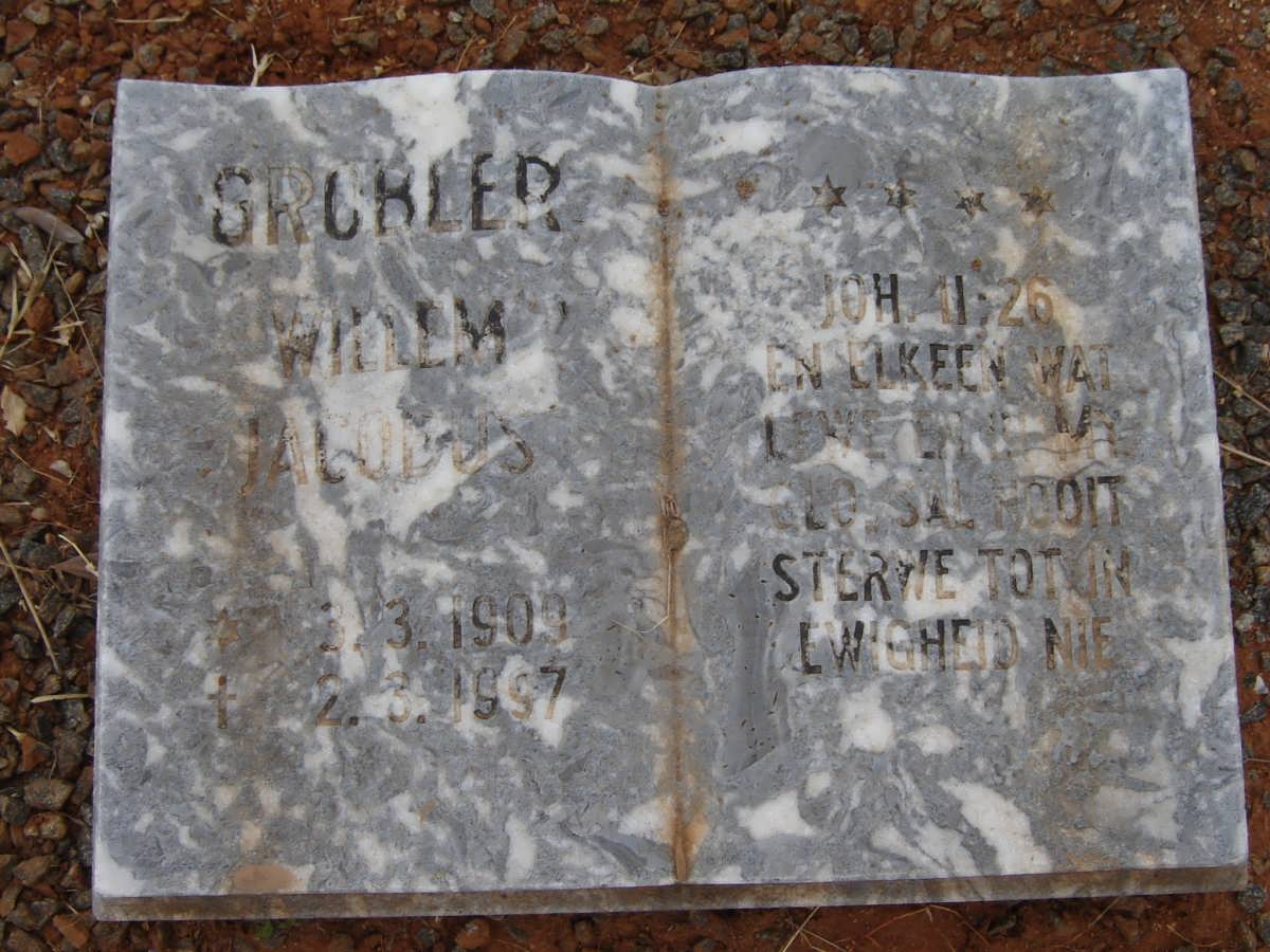 GROBLER Willem Jacobus 1903-1997