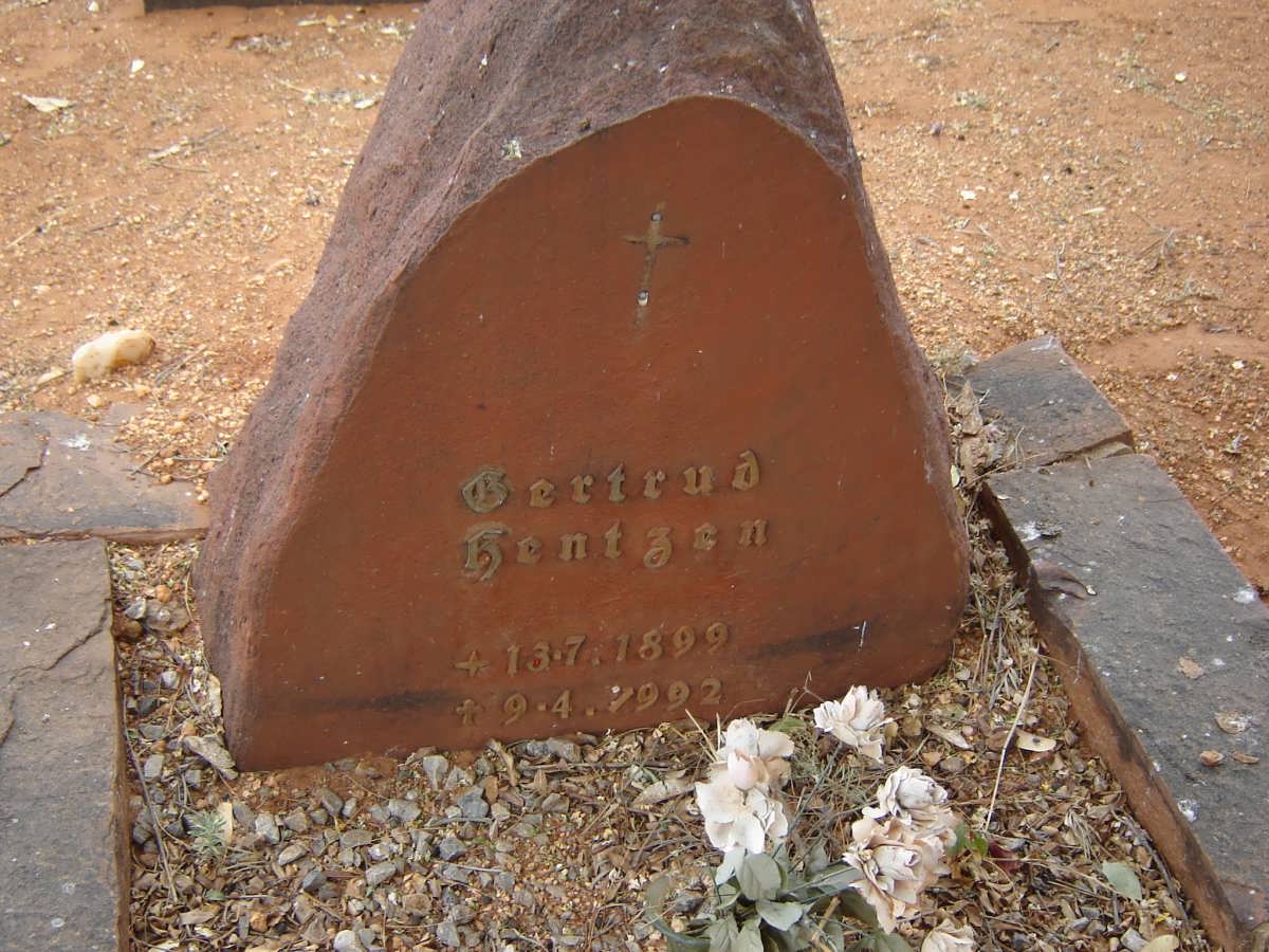 HENTZEN Gertrud 1899-1992