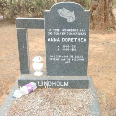 LINDHOLM Anna Dorethea 1921-1993