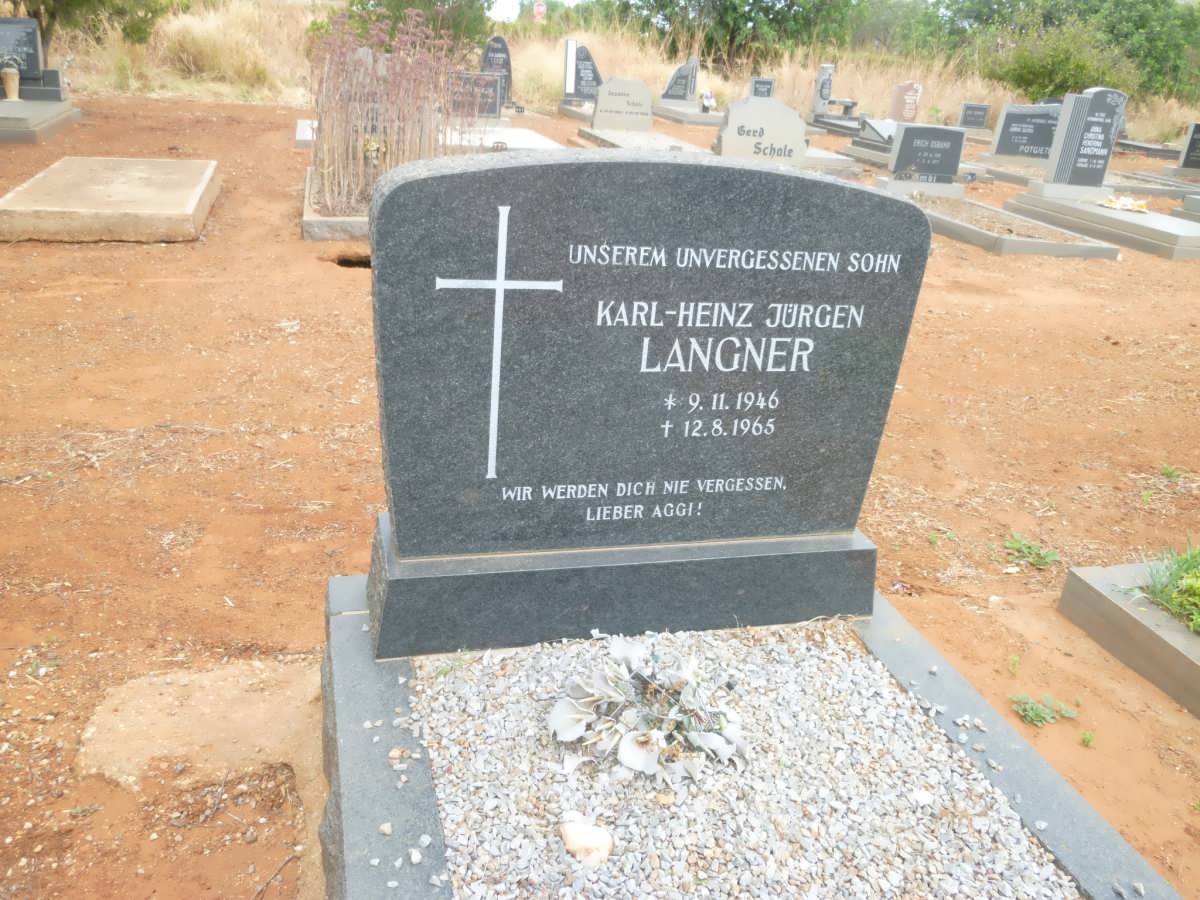 LANGNER Karl-Heinz Jurgen 1946-1965