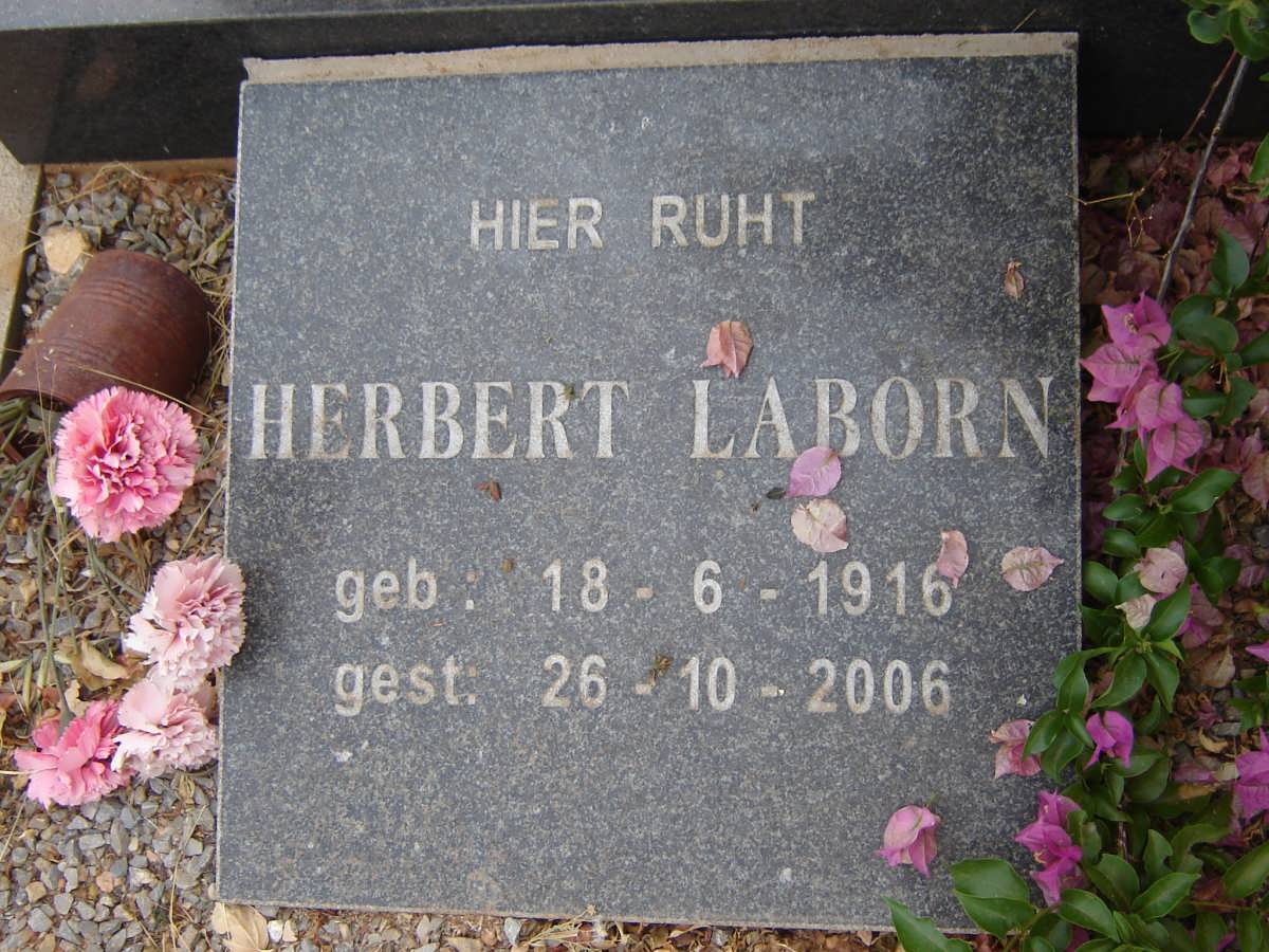 LABORN Herbert 1916-2006