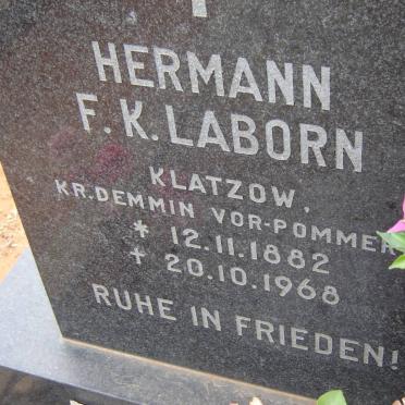 LABORN Hermann F.K. 1882-1968