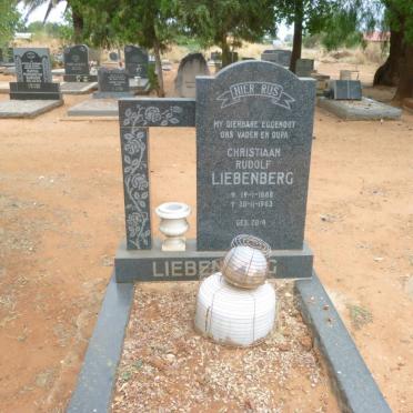LIEBENBERG Christiaan Rudolf 1888-1963