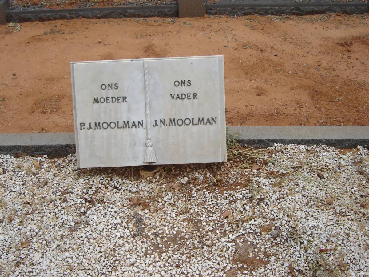 MOOLMAN J.N. &amp; P.J.