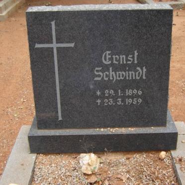 SCHWINDT Ernst 1896-1959