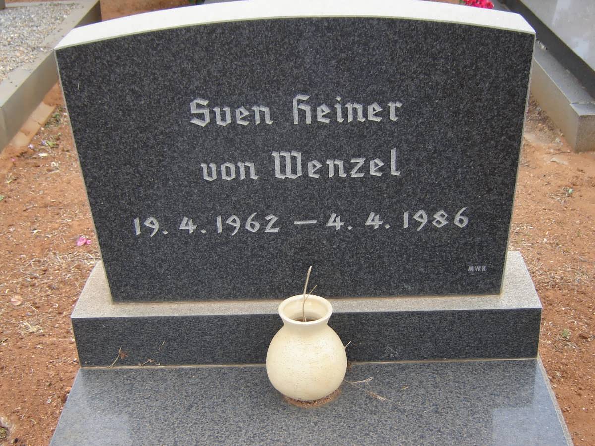 WENZEL Sven Heiner, von 1962-1986