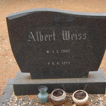 WEISS Albert 1905-1973