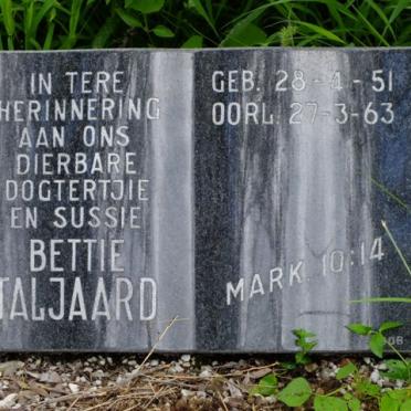 TALJAARD Bettie 1951-1963