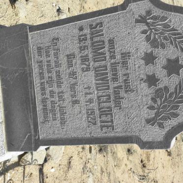 CLOETE Salomo David 1879-1927