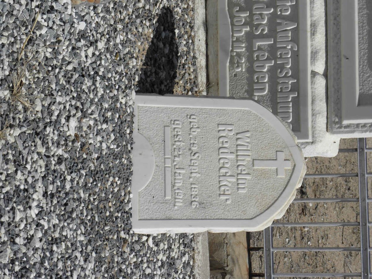 REDECKER Wilhelm 1836-1911