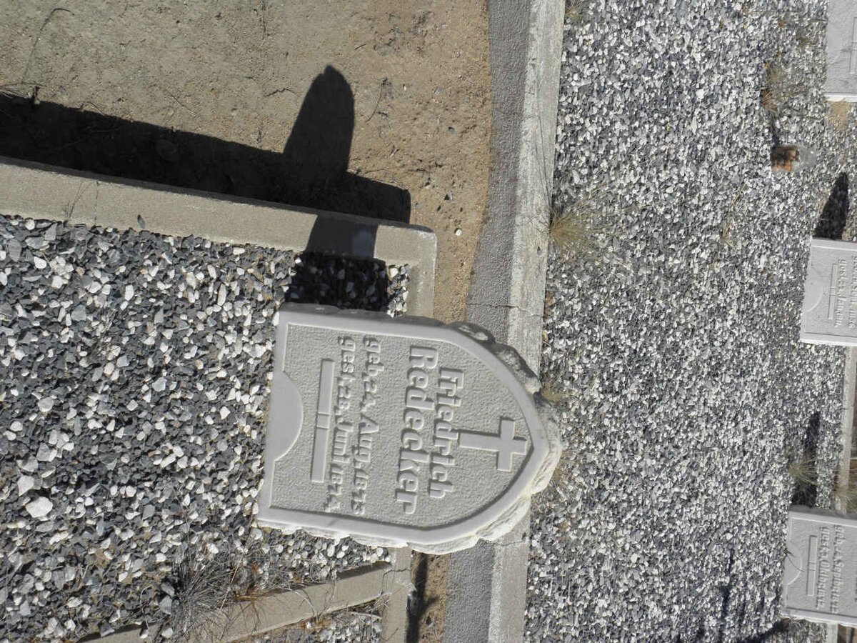 REDECKER Friedrich 1873-1874