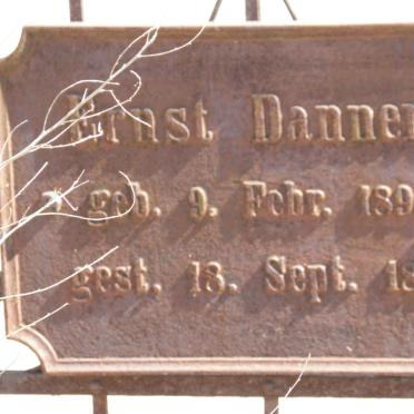 DANNERT Ernst 1894-1899