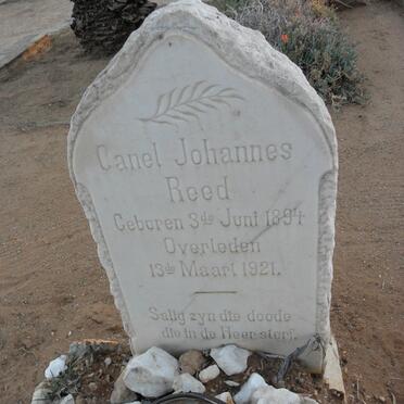 REED Canel Johannes 1894-1921