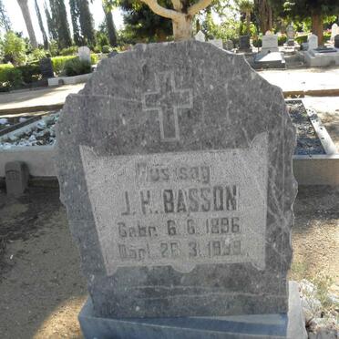 BASSON J.H. 1896-1939