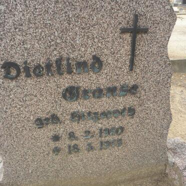 CRANSE Dietlind nee HITZEROTH 1950-1975