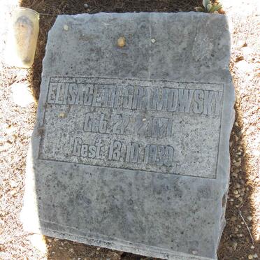 GRAMOWSKY Elisabeth 1871-1939