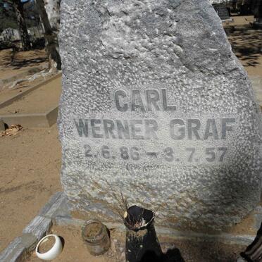 GRAF Carl Werner 1886-1957