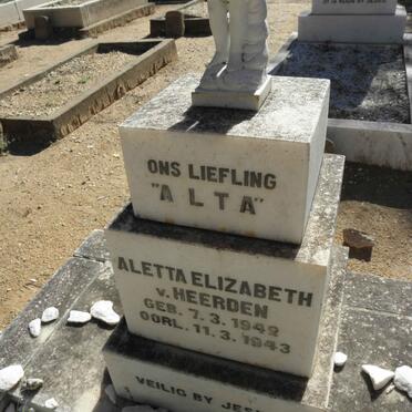 HEERDEN Aletta Elizabeth, v. 1942-1943