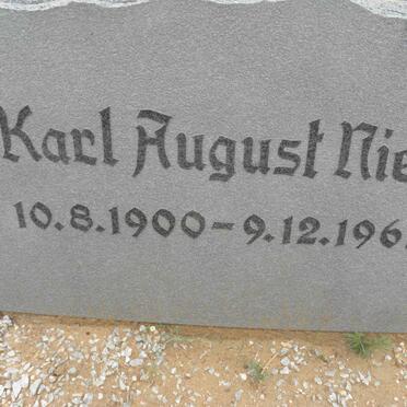 NIEFT Karl August 1900-1962
