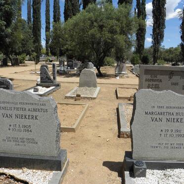NIEKERK Cornelis Pieter Albertus, van 1905-1984 &amp; Margaretha Huibrecht 1911-1992