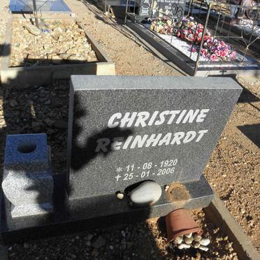 REINHARDT Christine 1920-2006