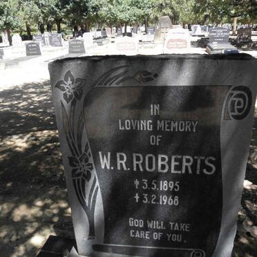 ROBERTS W.R. 1895-1968