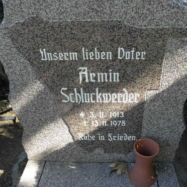 SCHLUCKWERDER Armin 1913-1978