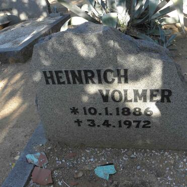 VOLMER Heinrich 1886-1972