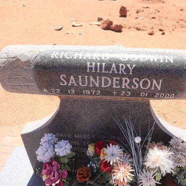 SAUNDERSON Richard Godwin Hilary 1972-2000