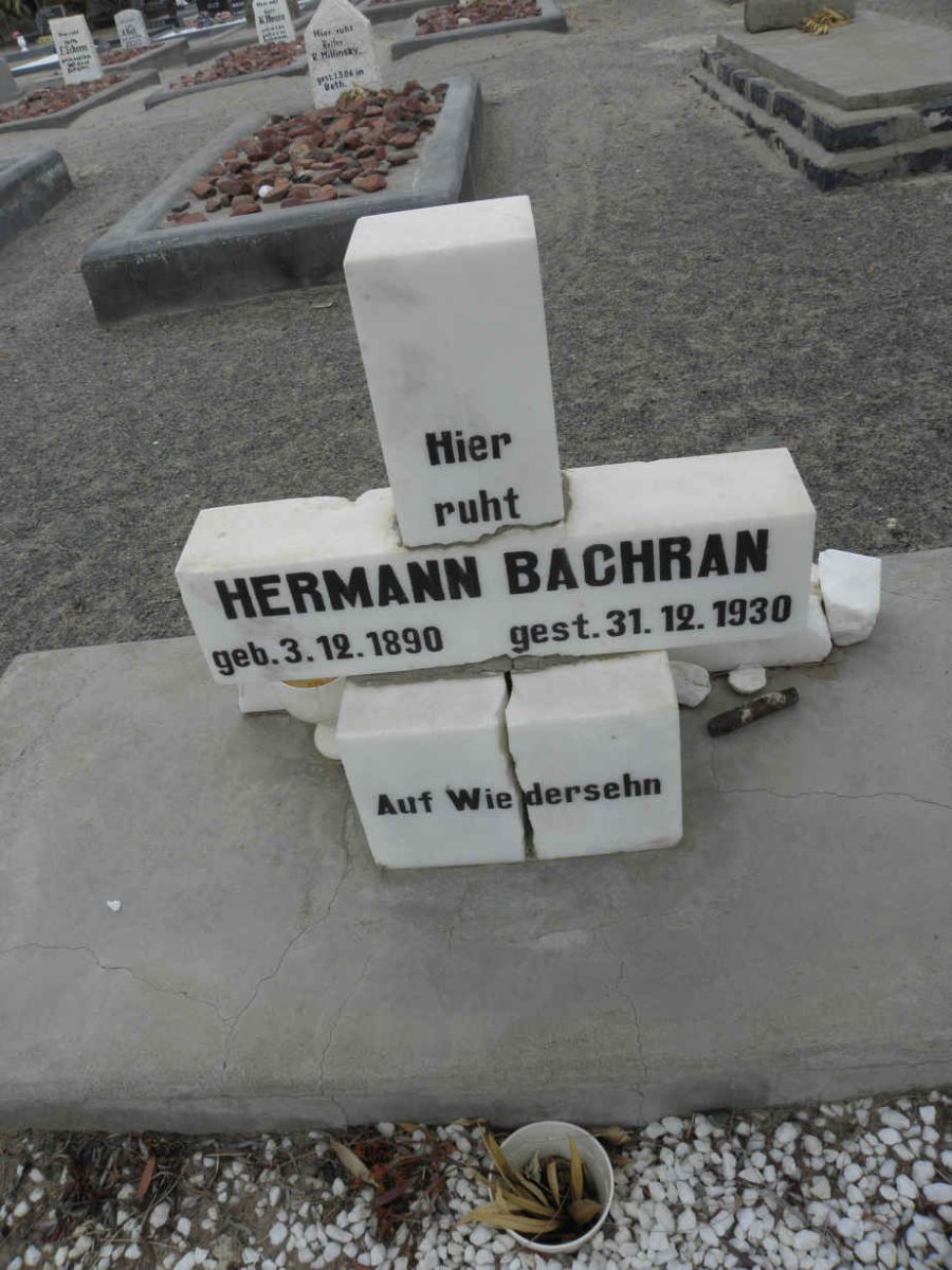 BACHRAN Hermann 1890-1930