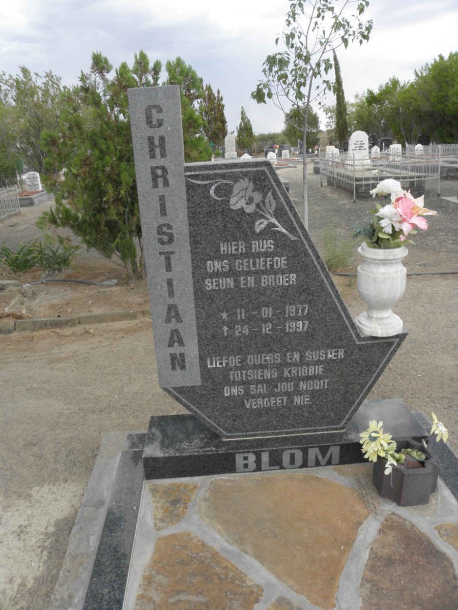 BLOM Christiaan 1977-1997