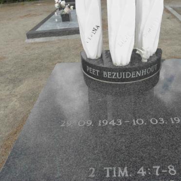 BEZUIDENHOUT Peet 1943-1998