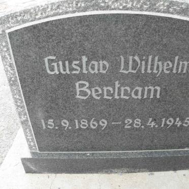 BERTRAM Gustav Wilhelm 1869-1945