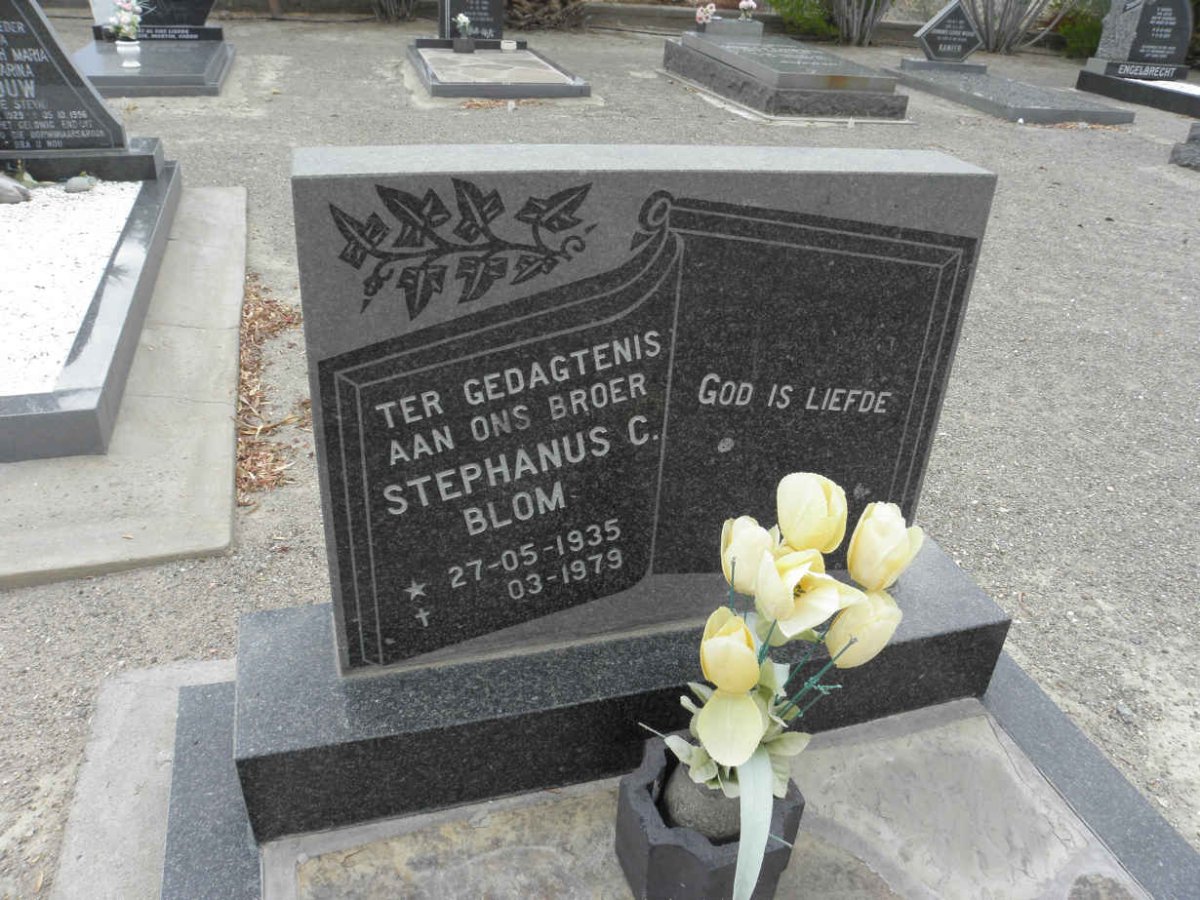BLOM Stephanus C. 1935-1979