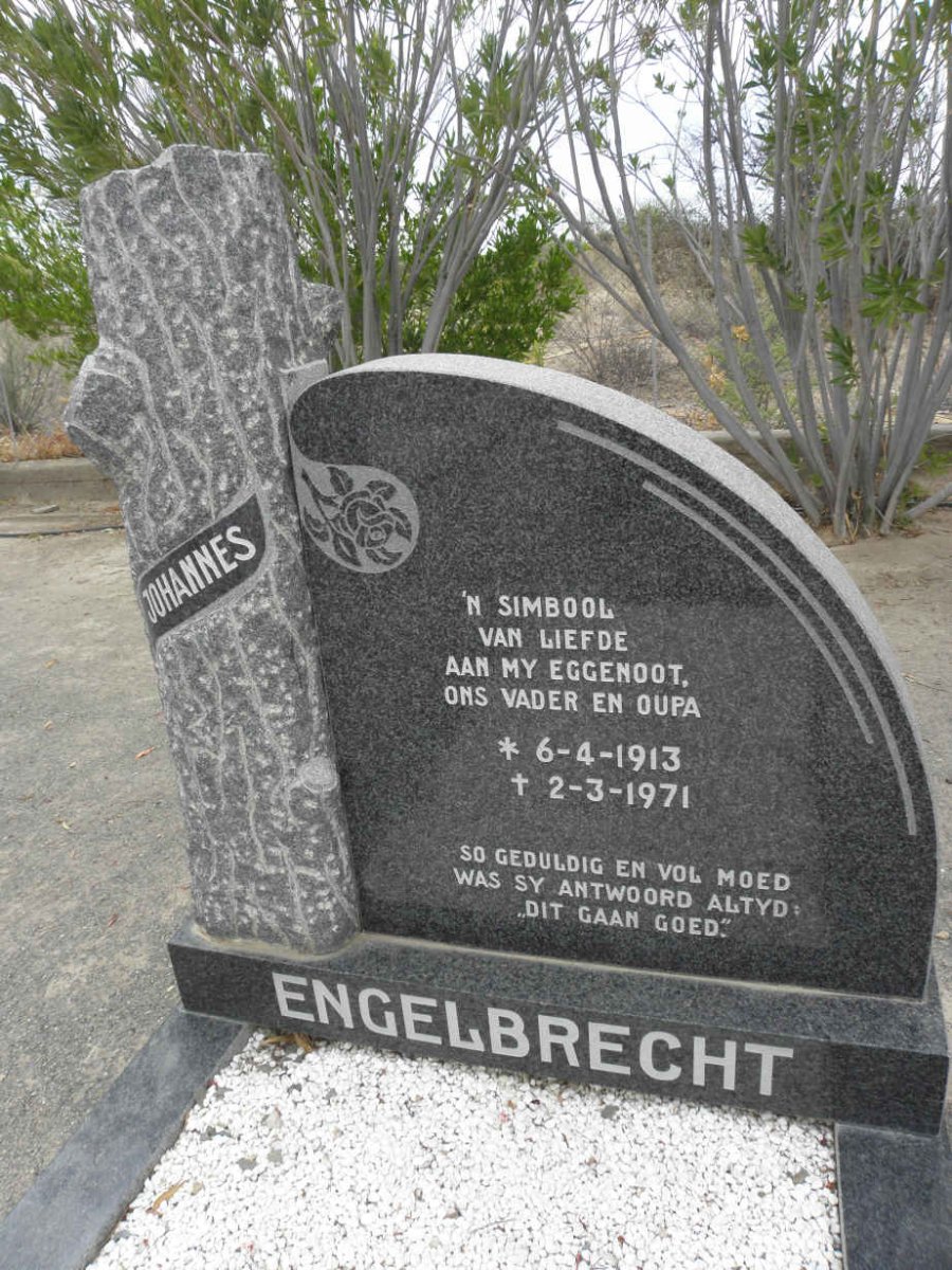 ENGELBRECHT Johannes 1913-1971