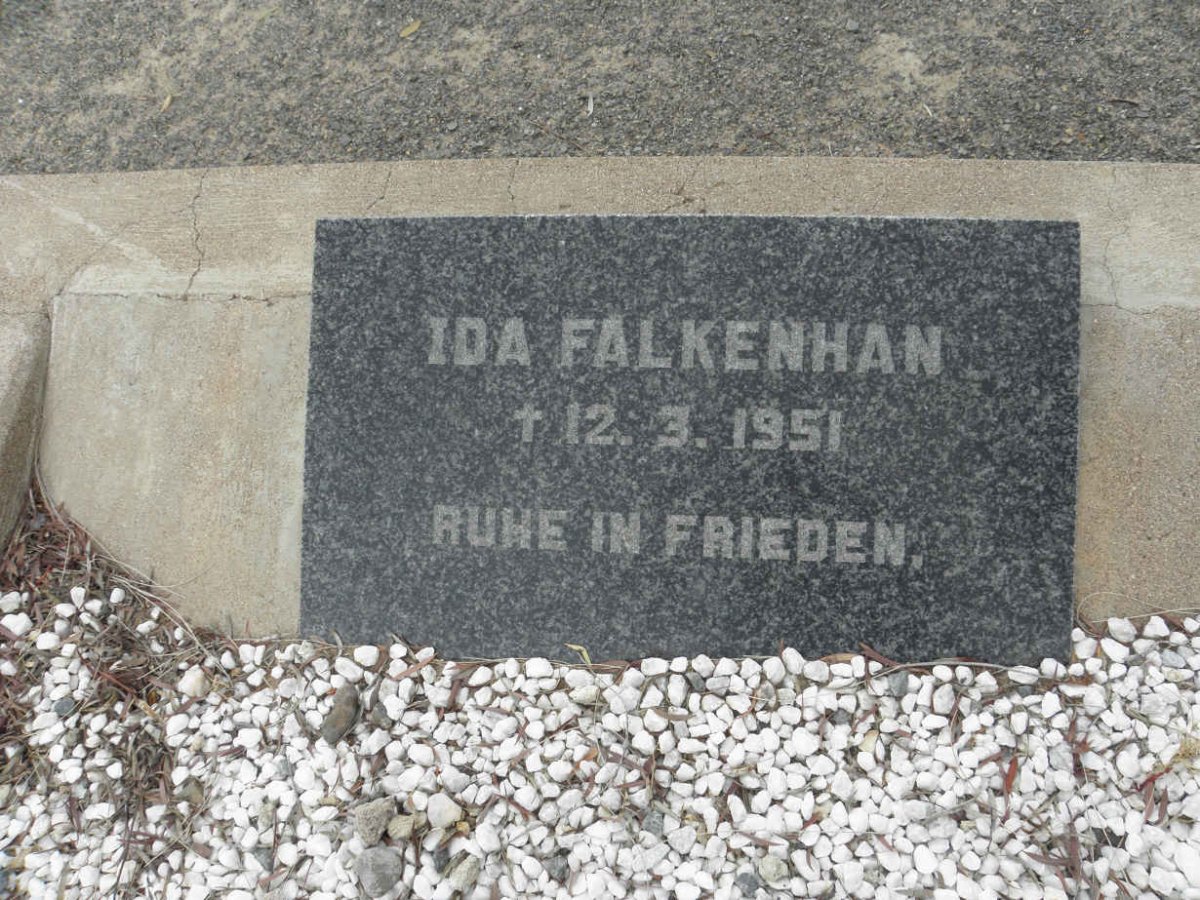 FALKENHAN Ida -1951