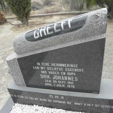 GREEFF Dirk Johannes 1912-1976