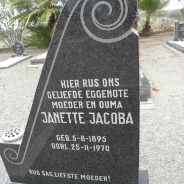 HITE Janette Jacoba 1895-1970