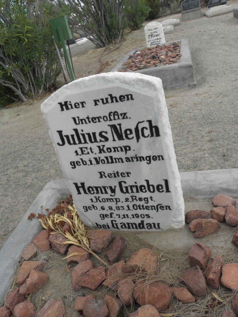 NESCH Julius :: GRIEBEL Henry 1883-1905