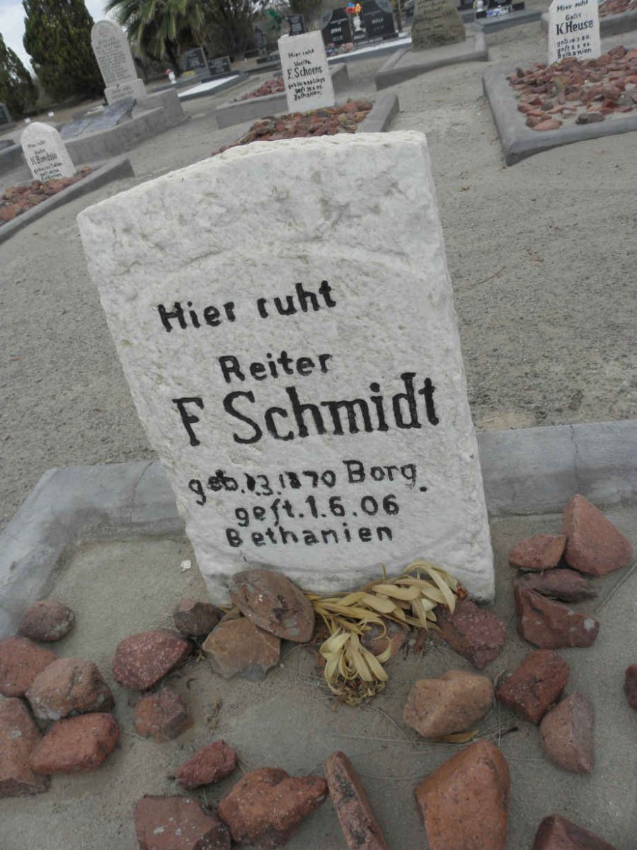 SCHMIDT F. 1870-1907