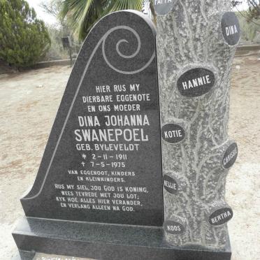SWANEPOEL Dina Johanna nee BYLEVELDT 1911-1975