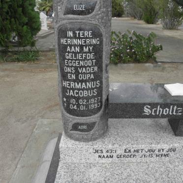 SCHOLTZ Hermanus Jacobus 1927-1993