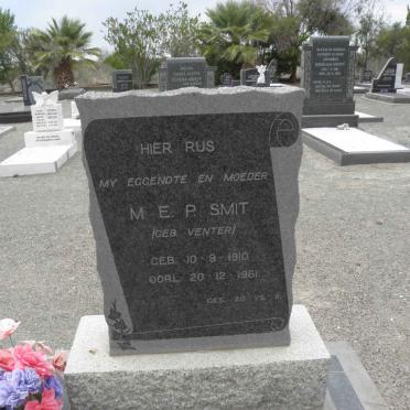 SMIT M.E.P. nee VENTER 1910-1961